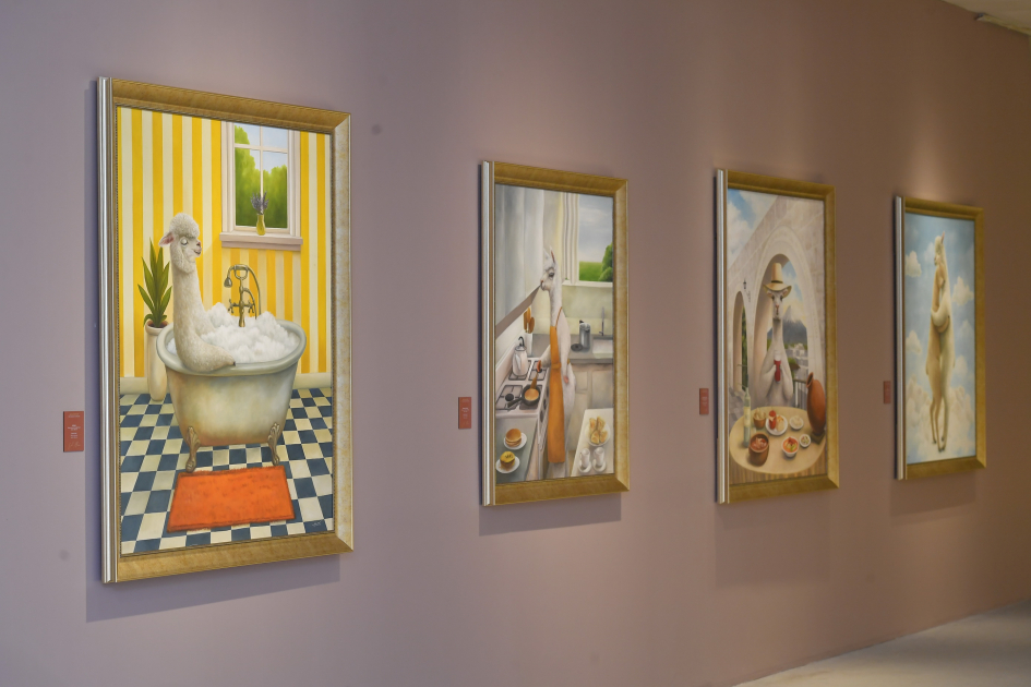 Alpacas by Sol Alejo shine at Baku’s Heydar Aliyev Center (PHOTO/VIDEO)