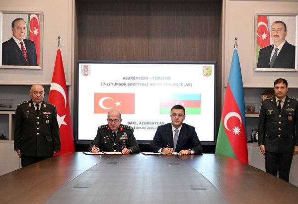 Azerbaijan, Türkiye sign general protocol of High-Level Military Dialogue Meeting