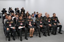 Azerbaijan's Ministry of Defense-run event updates media representatives (PHOTO)
