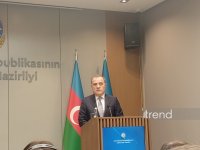 Press conference of Azerbaijani and Montenegrin FMs wraps up in Baku (PHOTO)