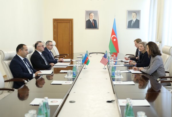 Azerbaijan's Health Ministry hosts meeting with U.S. Chargé d'Affairs (PHOTO)