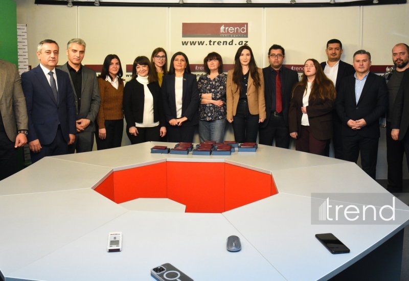 Trend News Agency awarded "150th Anniversary of Azerbaijani National Press" medal (PHOTO)