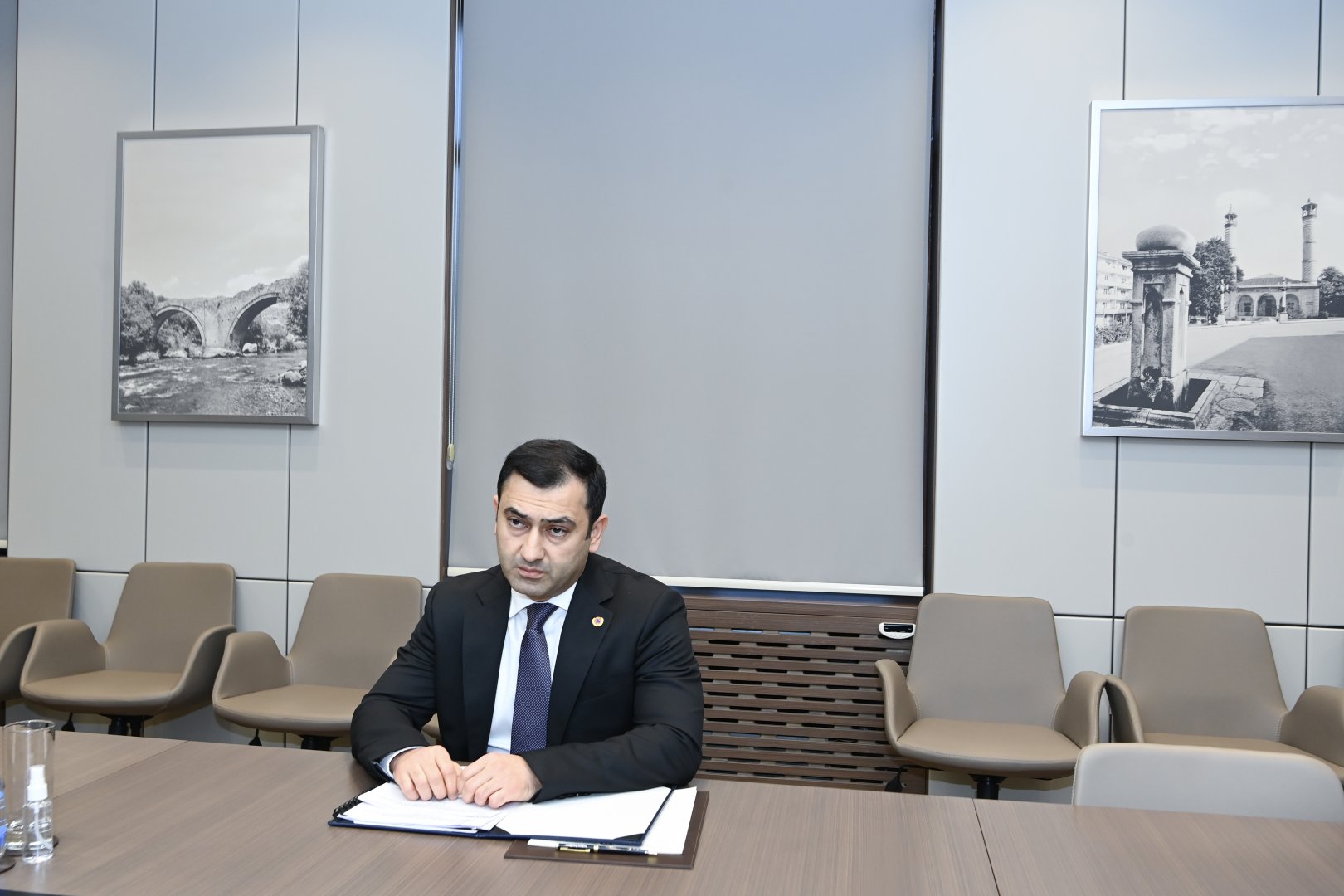 Azerbaijan, ICDO discuss cooperation in civil defense (PHOTO)
