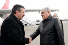 Türkiye's Vice President Cevdet Yilmaz arrives in Azerbaijan