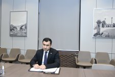 Azerbaijan, ICDO discuss cooperation in civil defense (PHOTO)