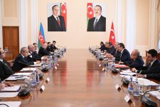 Azerbaijani-Turkish economic co-op commission holds meeting in Baku (PHOTO)