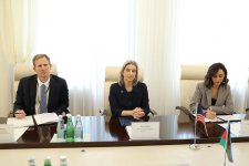 Azerbaijan's Health Ministry hosts meeting with U.S. Chargé d'Affairs (PHOTO)