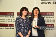 Trend News Agency awarded "150th Anniversary of Azerbaijani National Press" medal (PHOTO)