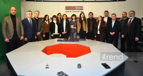 Trend News Agency awarded "150th Anniversary of Azerbaijani National Press" medal (PHOTO)
