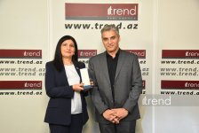 Trend News Agency awarded "150th Anniversary of Azerbaijani National Press" medal (PHOTO)