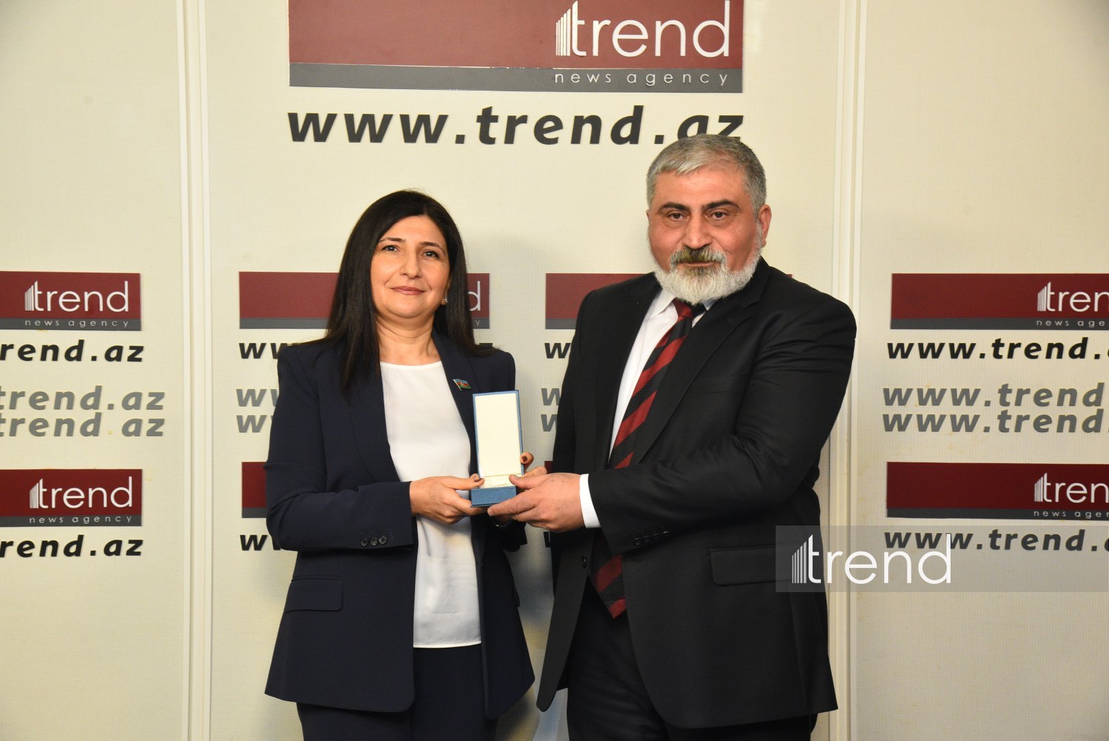 Trend News Agency awarded "150th Anniversary of Azerbaijani National Press" medal (PHOTO)