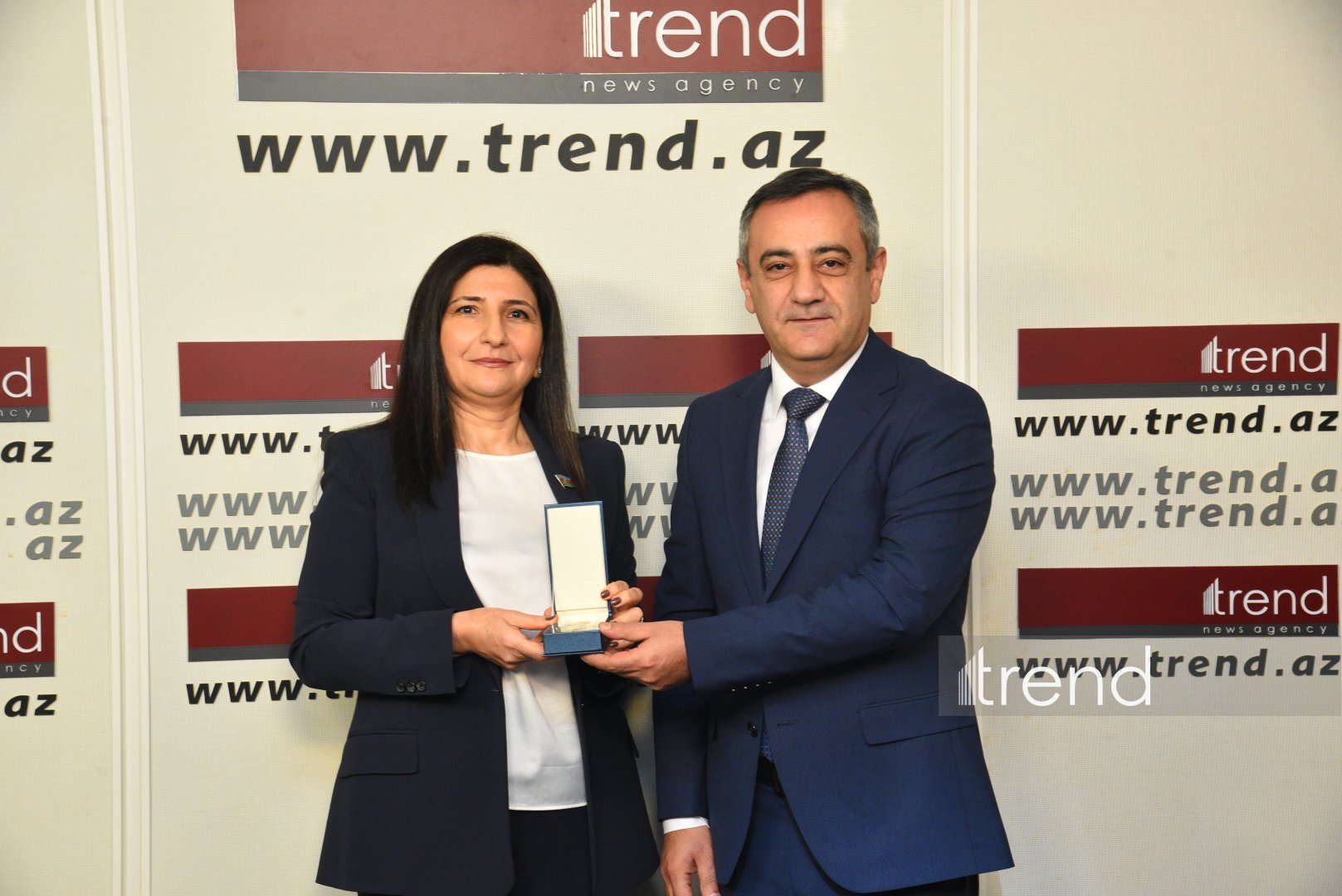 Trend News Agency awarded "150th Anniversary of Azerbaijani National Press" medal (PHOTO)