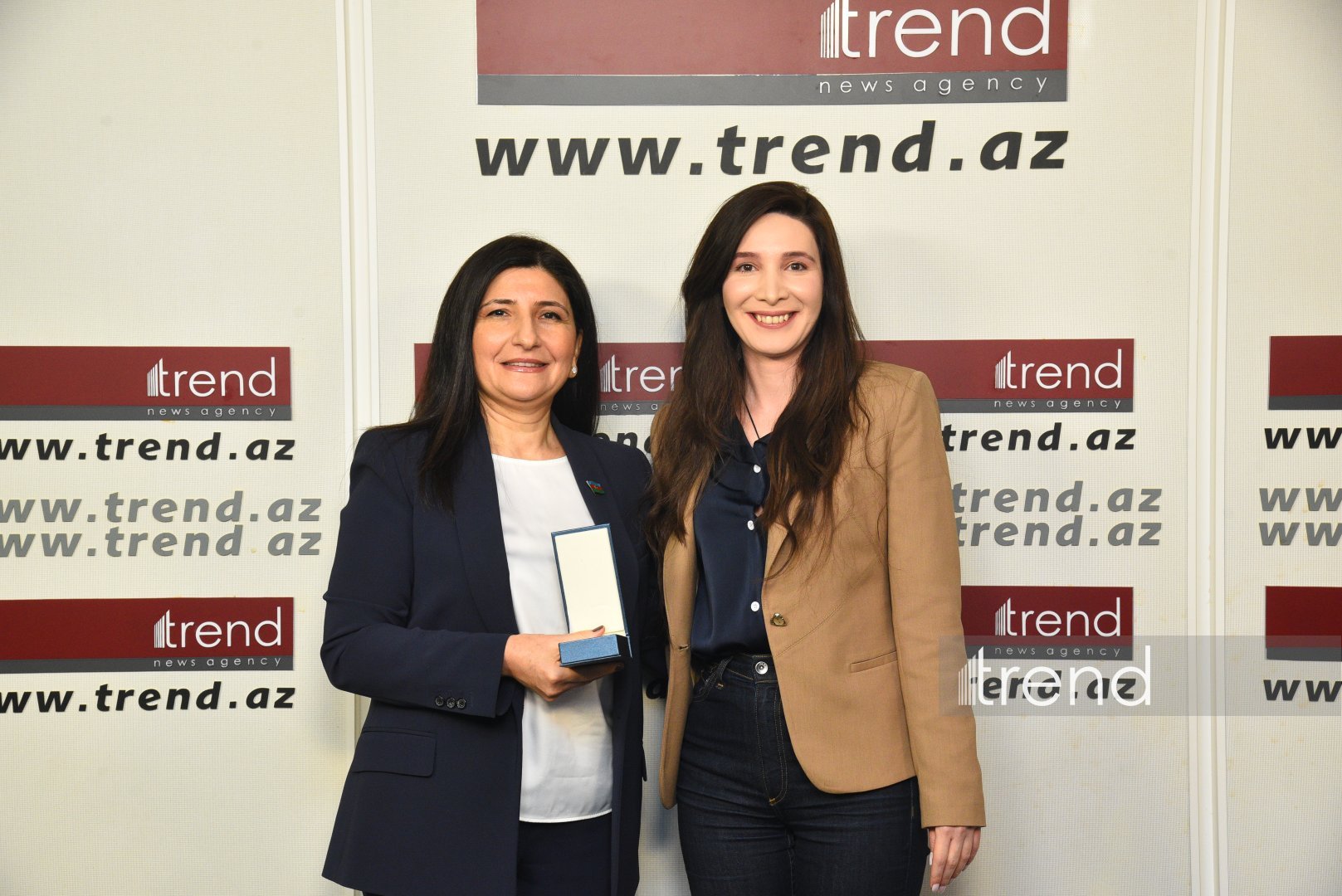 Trend News Agency awarded "150th Anniversary of Azerbaijani National Press" medal (PHOTO)