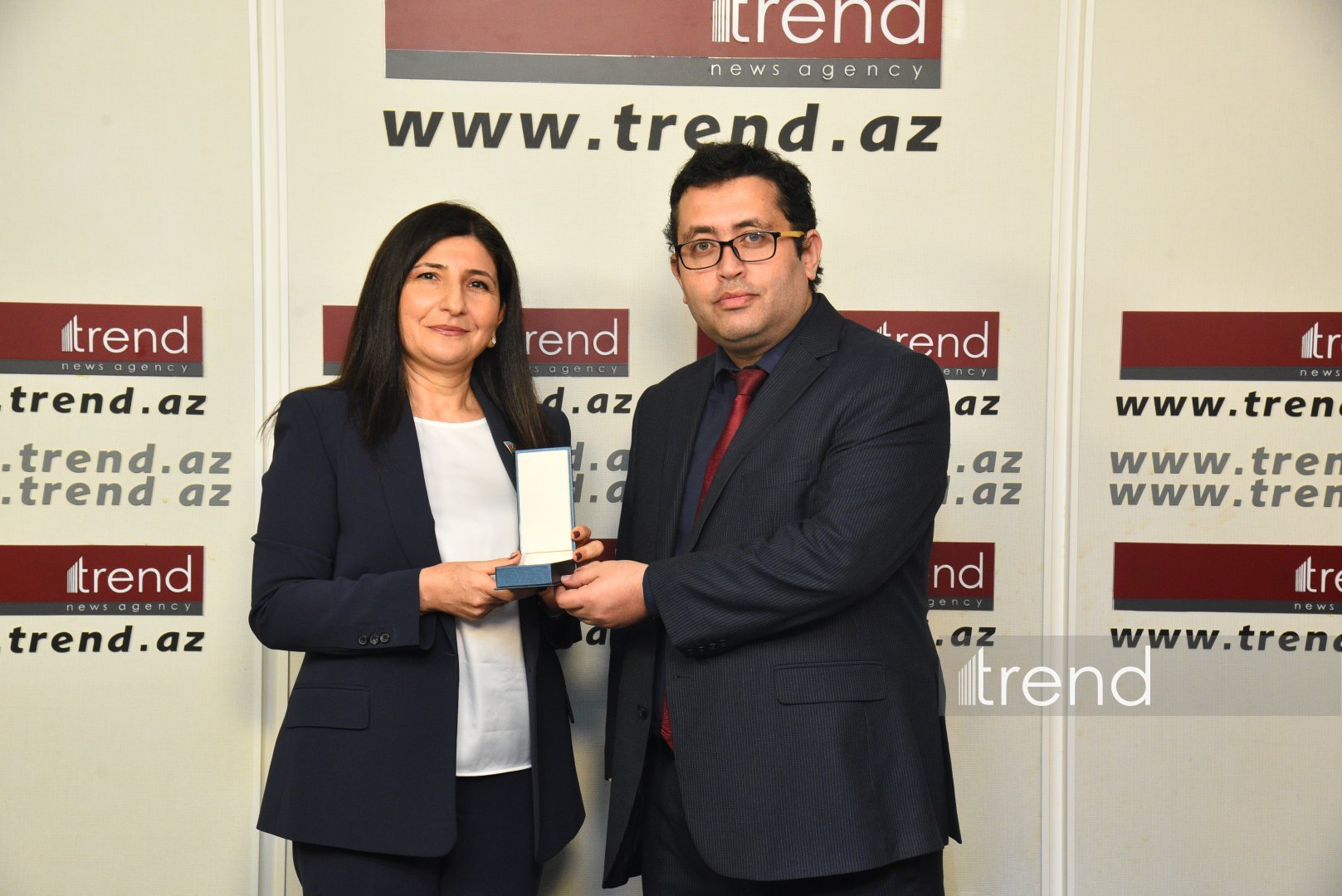 Trend News Agency awarded "150th Anniversary of Azerbaijani National Press" medal (PHOTO)