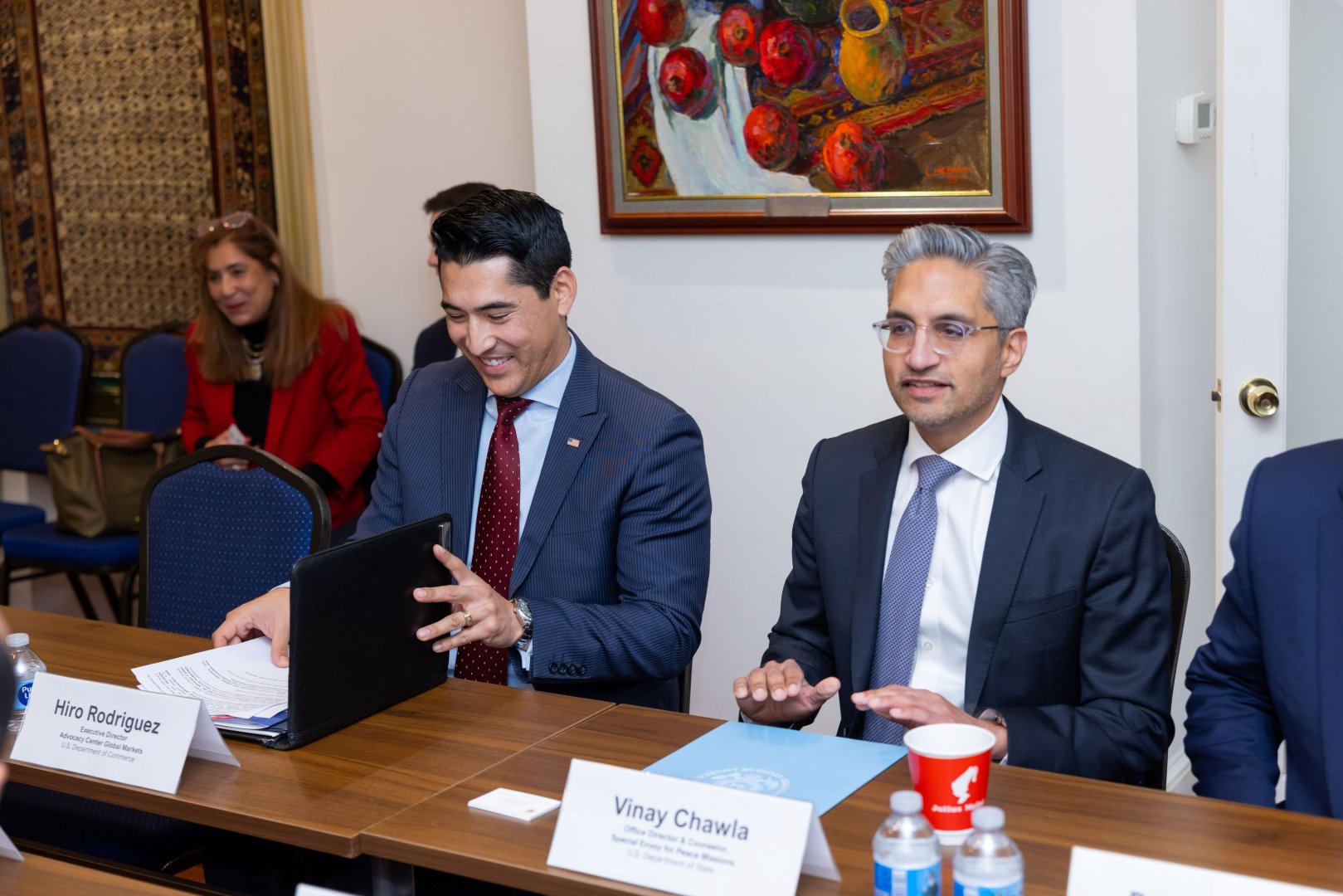 USACC hosts inaugural ambassadorial roundtable on TRIPP (PHOTO)