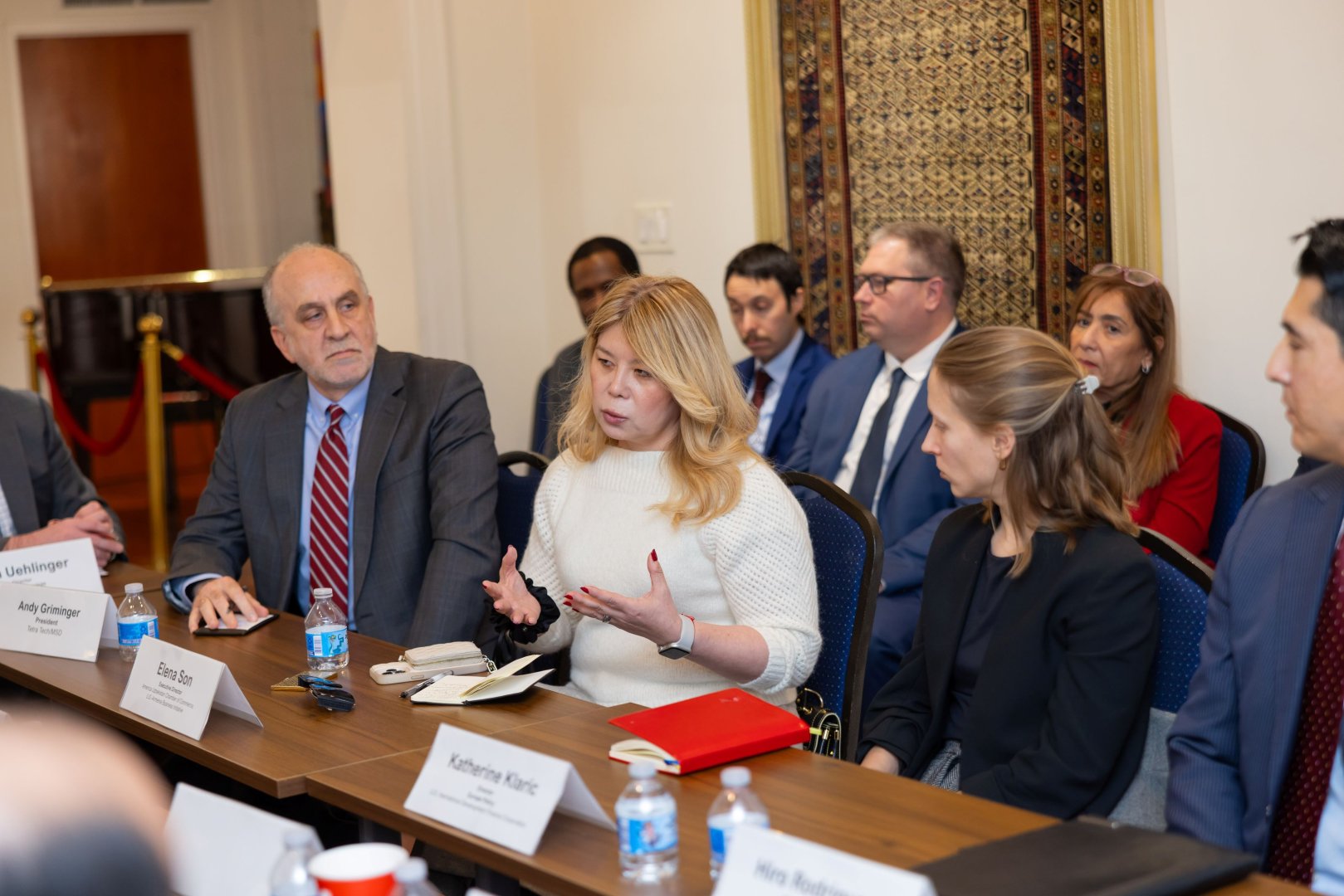 USACC hosts inaugural ambassadorial roundtable on TRIPP (PHOTO)
