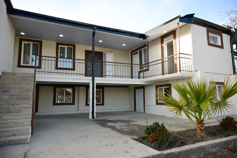 President Ilham Aliyev visits Karkijahan settlement in Khankendi (PHOTO)