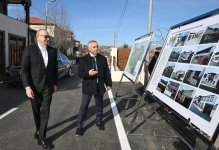 President Ilham Aliyev visits Karkijahan settlement in Khankendi (PHOTO)