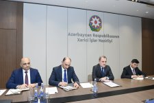 Azerbaijani FM meets with newly appointed Greek ambassador (PHOTO)