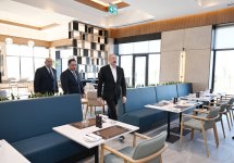 President Ilham Aliyev attends opening of Hilton Garden Inn hotel in Aghdam (PHOTO/VIDEO)
