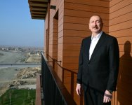President Ilham Aliyev attends opening of Hilton Garden Inn hotel in Aghdam (PHOTO/VIDEO)