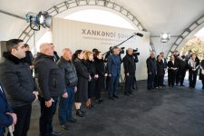 President Ilham Aliyev meets with residents relocated to Karkijahan settlement (PHOTO/VIDEO)