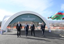 President Ilham Aliyev lays foundation stone for Engineering Faculty building of Garabagh University in Khankendi (PHOTO/VIDEO)