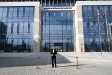 President Ilham Aliyev attends inauguration of Faculty of Business and Economics building at Garabagh University