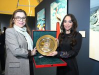 VP of Heydar Aliyev Foundation Leyla Aliyeva and Iranian President's daughter Zahra Pezeshkian visit exhibition "My Seas, My Oceans" (PHOTO)