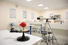 President Ilham Aliyev attends opening of Secondary School No. 1 in Karkijahan settlement after major renovations (PHOTO)