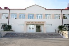 President Ilham Aliyev attends opening of Secondary School No. 1 in Karkijahan settlement after major renovations (PHOTO)