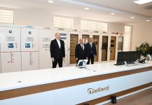 President Ilham Aliyev attends opening of Khankendi-1 substation (PHOTO)