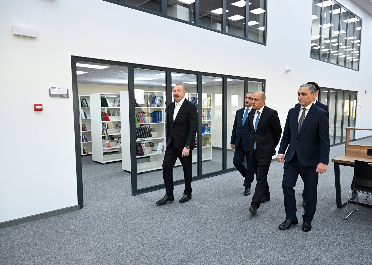 President Ilham Aliyev attends inauguration of Faculty of Business and Economics building at Garabagh University