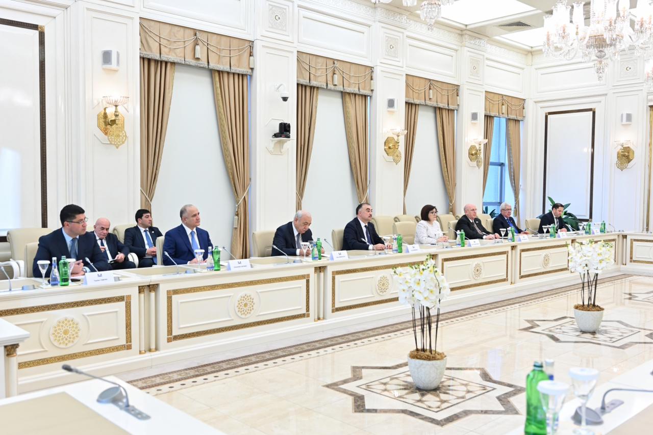 Azerbaijani Parliament speaker meets with Turkish VP