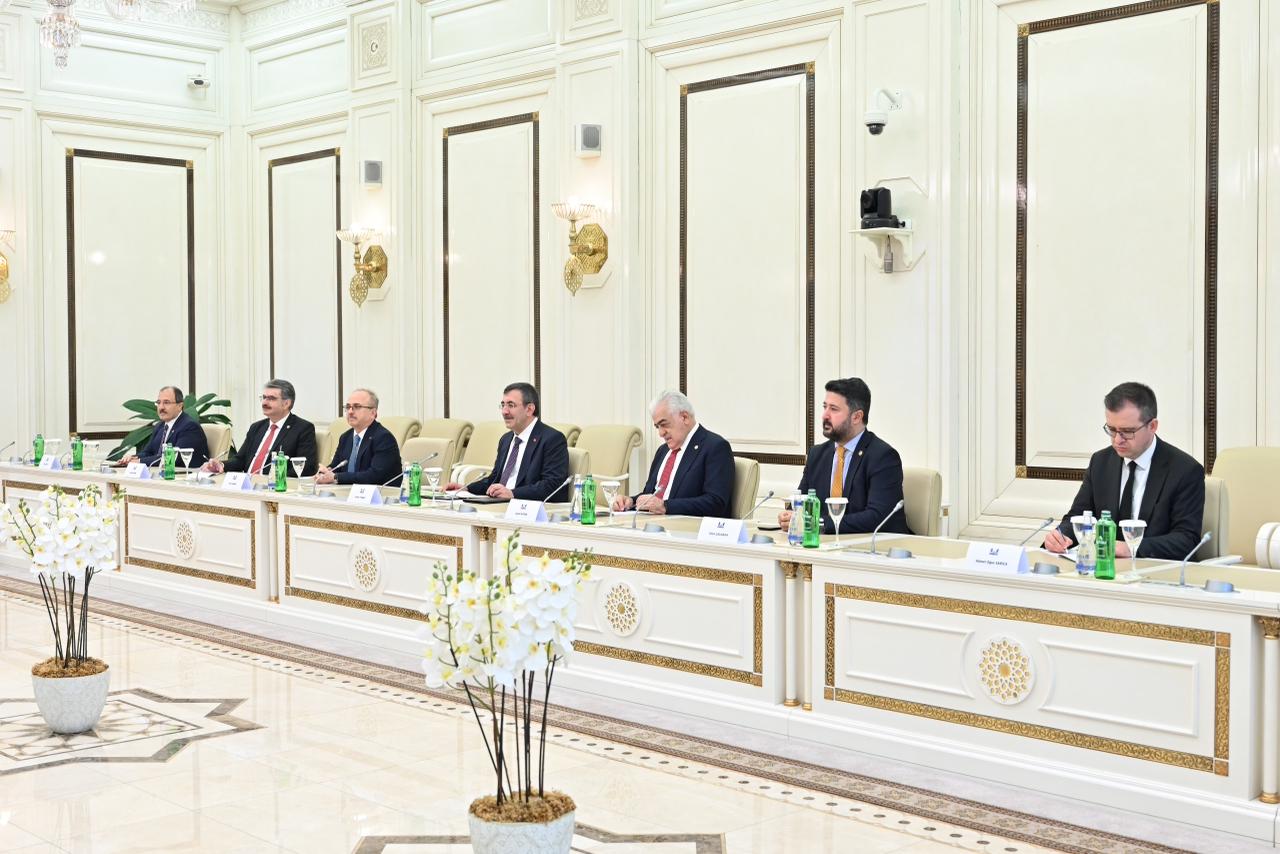 Azerbaijani Parliament speaker meets with Turkish VP