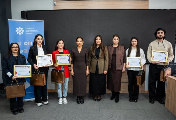 'Creative Media - Baku' presents awards to content competition winners (PHOTO)