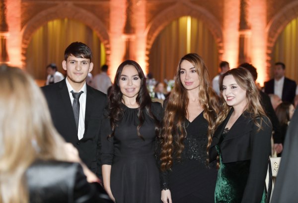 VP of Heydar Aliyev Foundation Leyla Aliyeva and Head of Baku Media Center Arzu Aliyeva attend Gala Ceremony regarding year's sports results