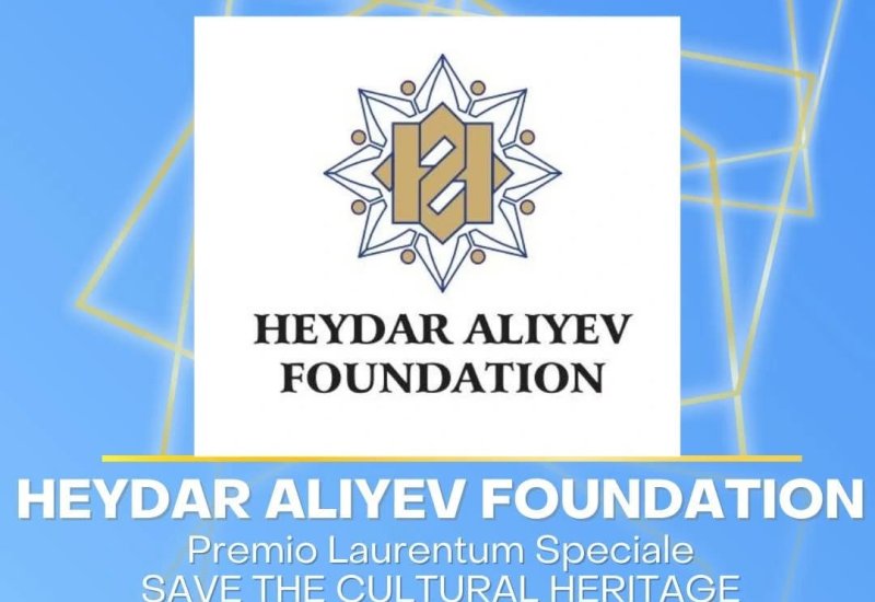Heydar Aliyev Foundation receives prestigious Italian Laurentum Prize (PHOTO)