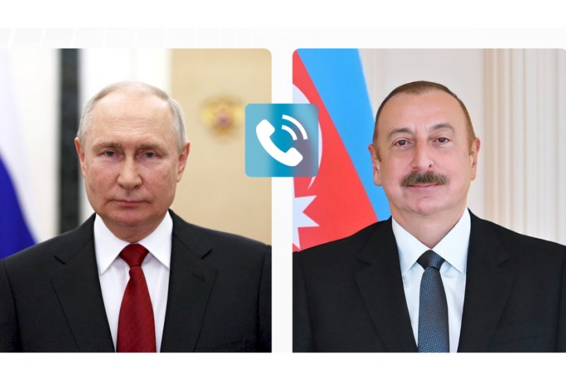 President of Russia makes phone call to President Ilham Aliyev