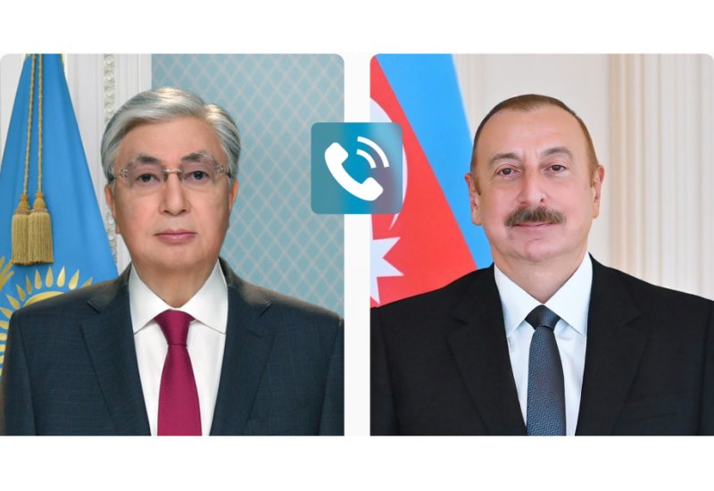 President of Kazakhstan makes phone call to President Ilham Aliyev