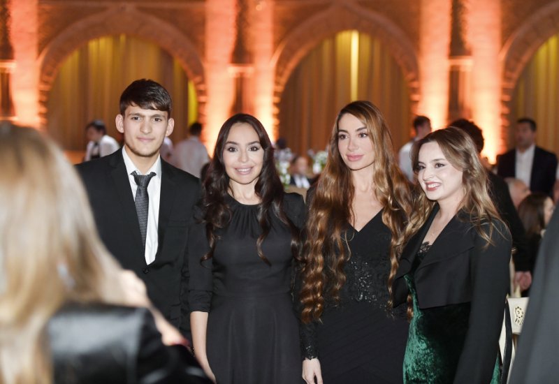 VP of Heydar Aliyev Foundation Leyla Aliyeva and Head of Baku Media Center Arzu Aliyeva attend Gala Ceremony regarding year's sports results