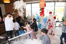 VP of Heydar Aliyev Foundation Leyla Aliyeva attends festivity for children at Central Botanical Garden (PHOTO)