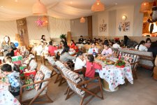 VP of Heydar Aliyev Foundation Leyla Aliyeva attends festivity for children at Central Botanical Garden (PHOTO)