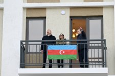 President Ilham Aliyev, First Lady Mehriban Aliyeva attend opening of second residential complex in Aghdam, meet with residents (PHOTO/VIDEO)