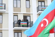 President Ilham Aliyev, First Lady Mehriban Aliyeva attend opening of second residential complex in Aghdam, meet with residents (PHOTO/VIDEO)
