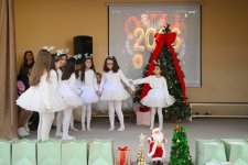 VP of Heydar Aliyev Foundation Leyla Aliyeva, Arzu Aliyeva, and Alena Aliyeva visit Special Boarding General Education School No. 5 in Baku (PHOTO)