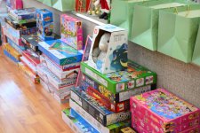 VP of Heydar Aliyev Foundation Leyla Aliyeva, Arzu Aliyeva, and Alena Aliyeva visit Special Boarding General Education School No. 5 in Baku (PHOTO)