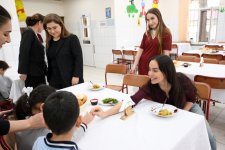 VP of Heydar Aliyev Foundation Leyla Aliyeva, Arzu Aliyeva, and Alena Aliyeva visit Special Boarding General Education School No. 5 in Baku (PHOTO)