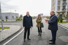 President Ilham Aliyev, First Lady Mehriban Aliyeva attend opening of second residential complex in Aghdam, meet with residents (PHOTO/VIDEO)