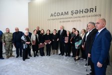 President Ilham Aliyev, First Lady Mehriban Aliyeva attend opening of second residential complex in Aghdam, meet with residents (PHOTO/VIDEO)